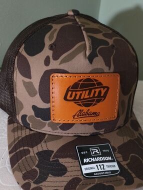 Utility Alabama Men's Camouflage Trucker Hat - Brown